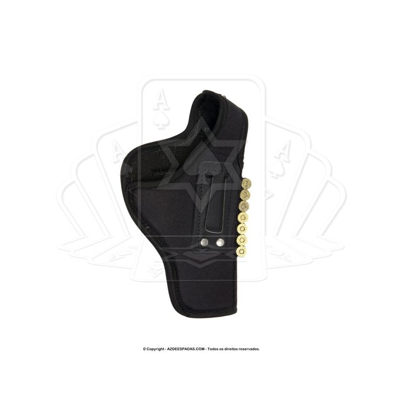 Coldre de Nylon Revólver 7 Tiros 4 Polegadas Destro