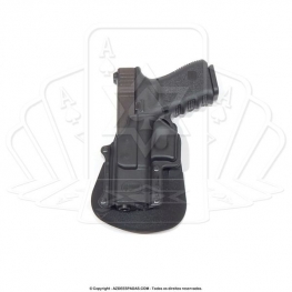 Coldre fobus gl2lh canhoto pistolas glock 1