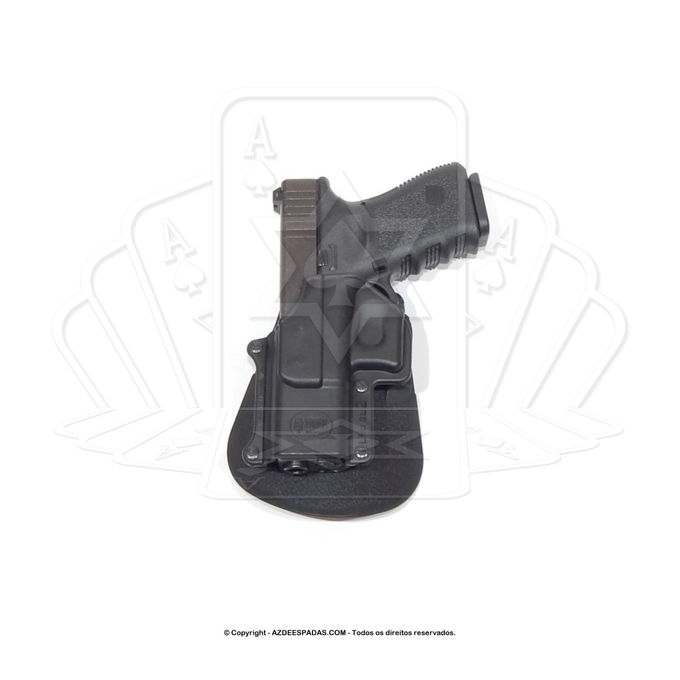 Coldre fobus gl2lh canhoto pistolas glock 1