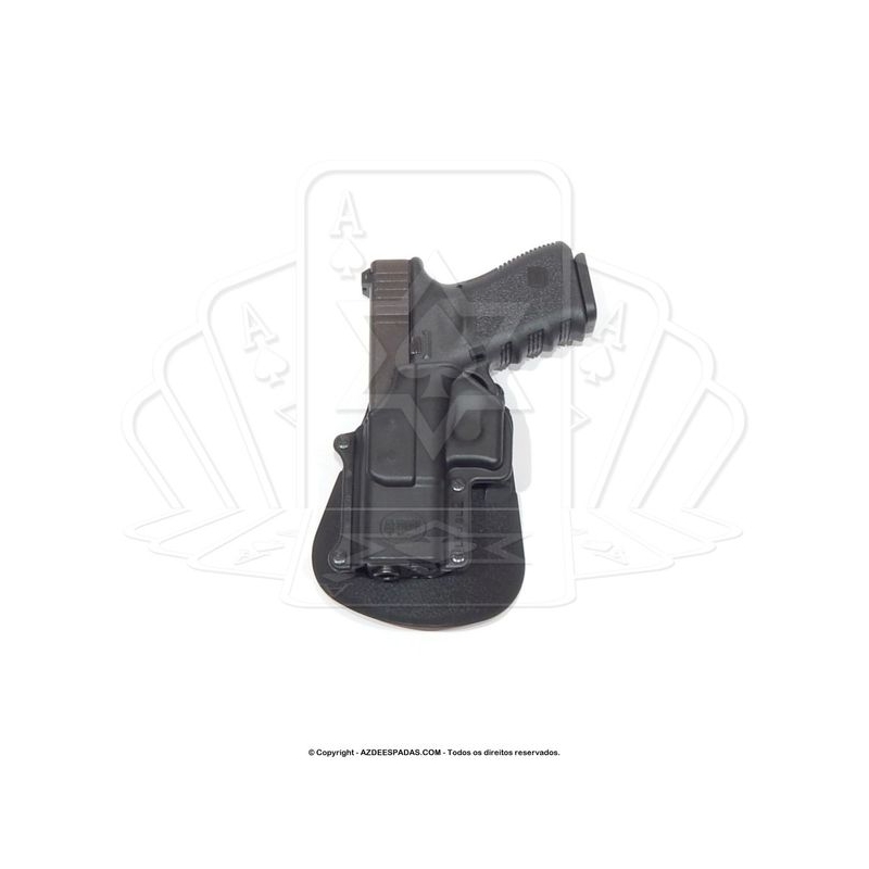 Coldre fobus gl2lh canhoto pistolas glock 1