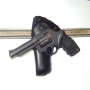 Coldre de couro premium ostensivo para revolver 6 tiros 4 canhoto 3
