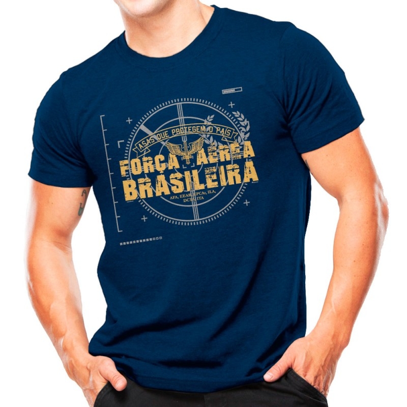 Camiseta Militar Força Aérea Brasileira