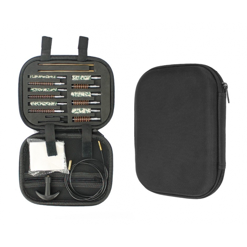 Kit De Limpeza Aurok Para Armas Calibre Do 2.2mm Ao 4.5mm Com Estojo