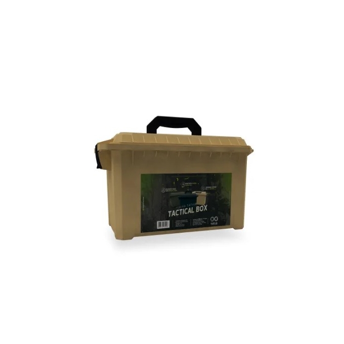 Caixa Famplas Tactical Box G Bege - S/ Espuma