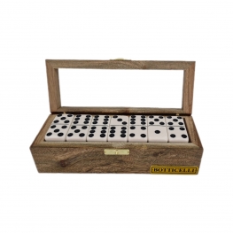 Domino c/ Estojo Madeira Botticelli Ref. 612