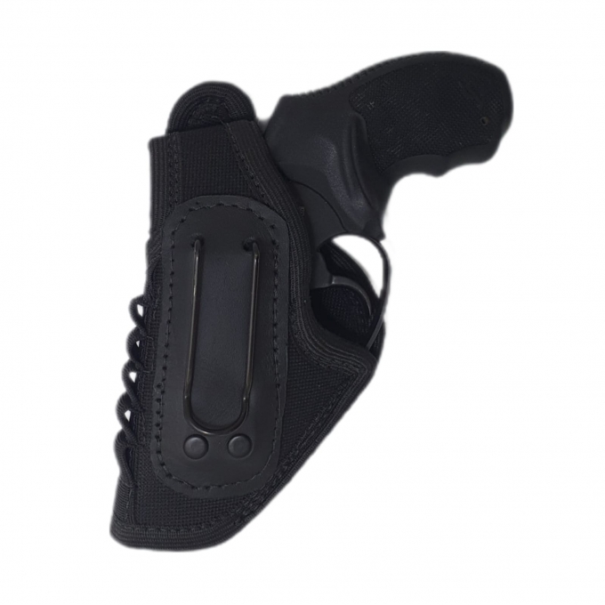 Coldre de Nylon Para Revólver 6T/4P. Lado Esquerdo