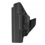 Coldre Invictus Kydex IWB 2.0 Canhoto Glock-Série Standard G17 - G22