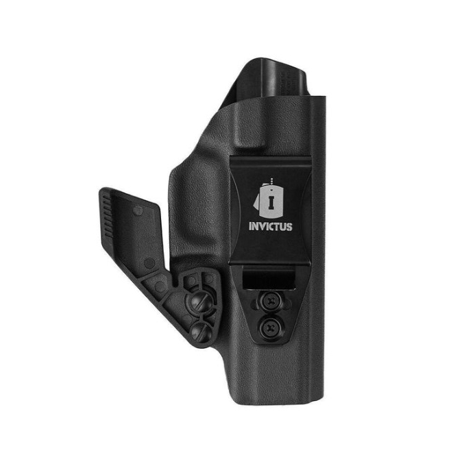 Coldre Invictus Kydex IWB 2.0 Canhoto Glock-Série Standard G17 - G22