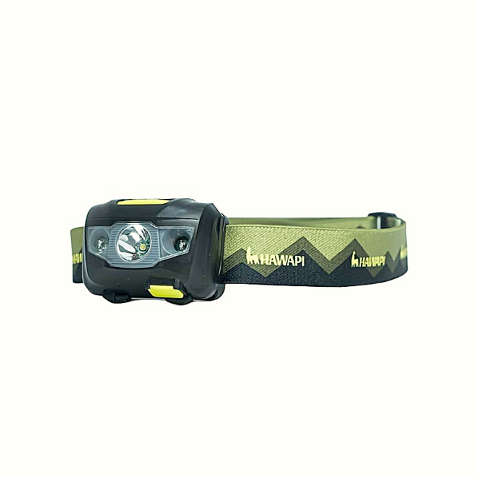 Lanterna de Cabeça Hawapi, Bateria Recarregável, 100 Lúmens