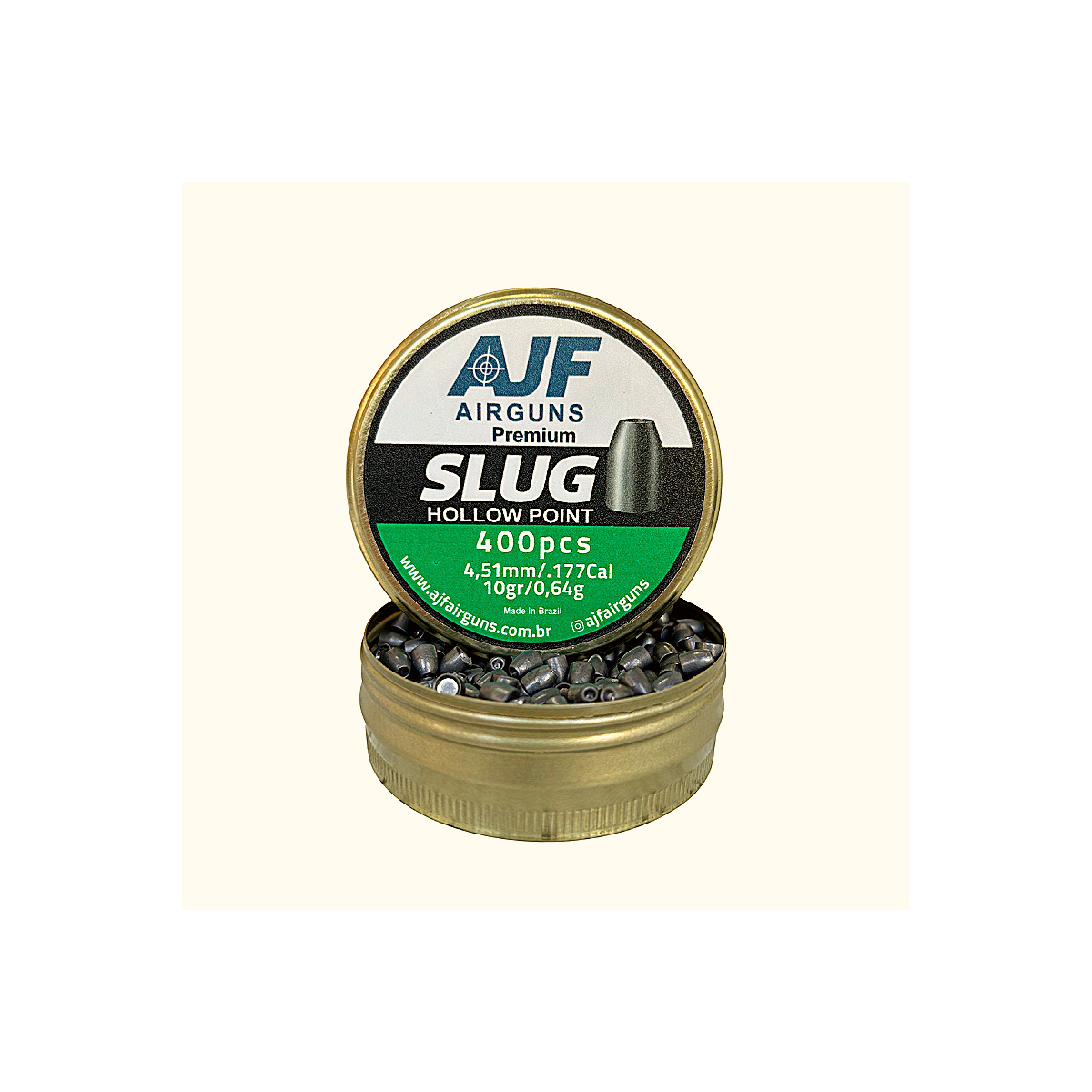 Chumbinho Slug Hollow Point 4.51mm