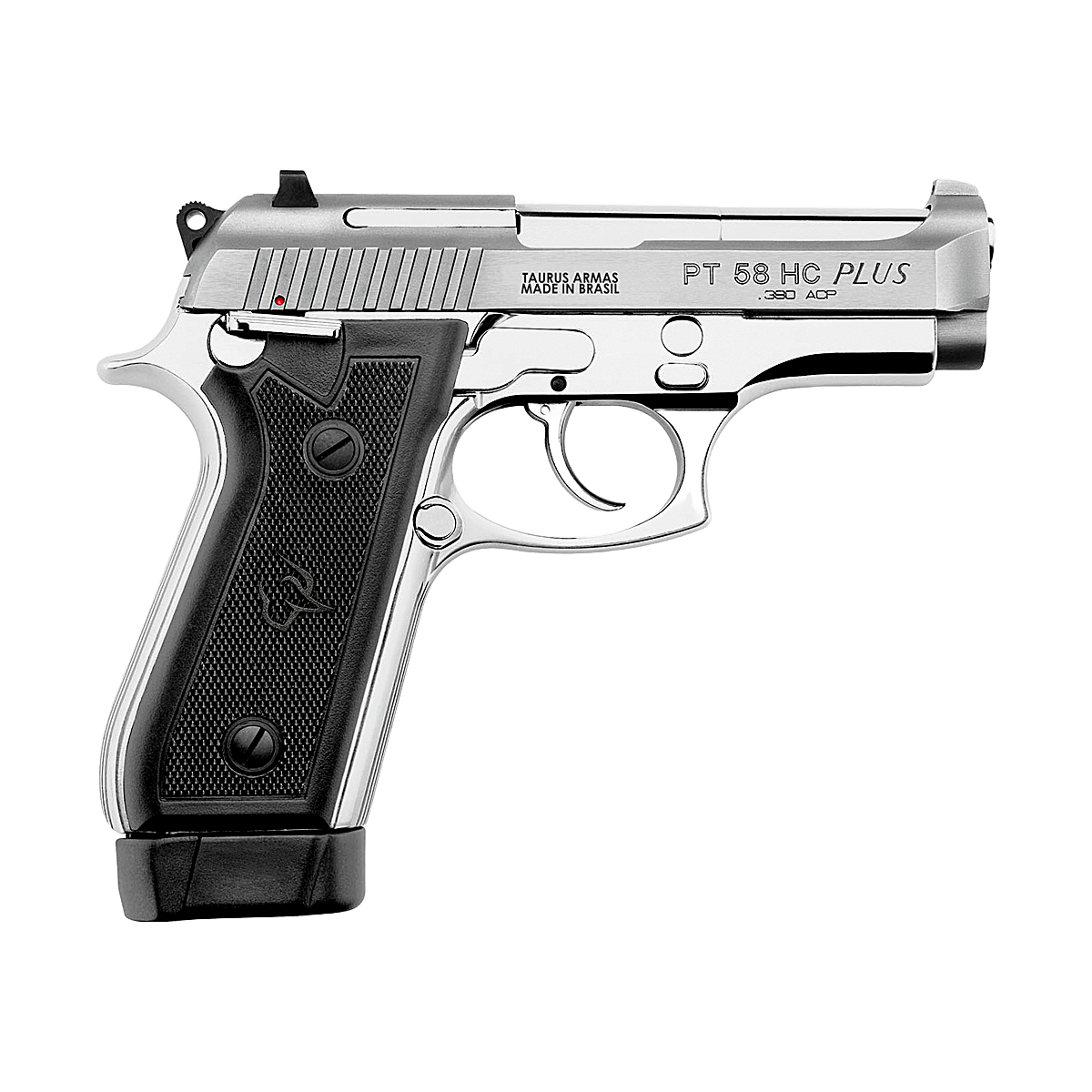 Pistola Taurus 58 HC Plus 20 Tiros Inox Fosco Calibre 380
