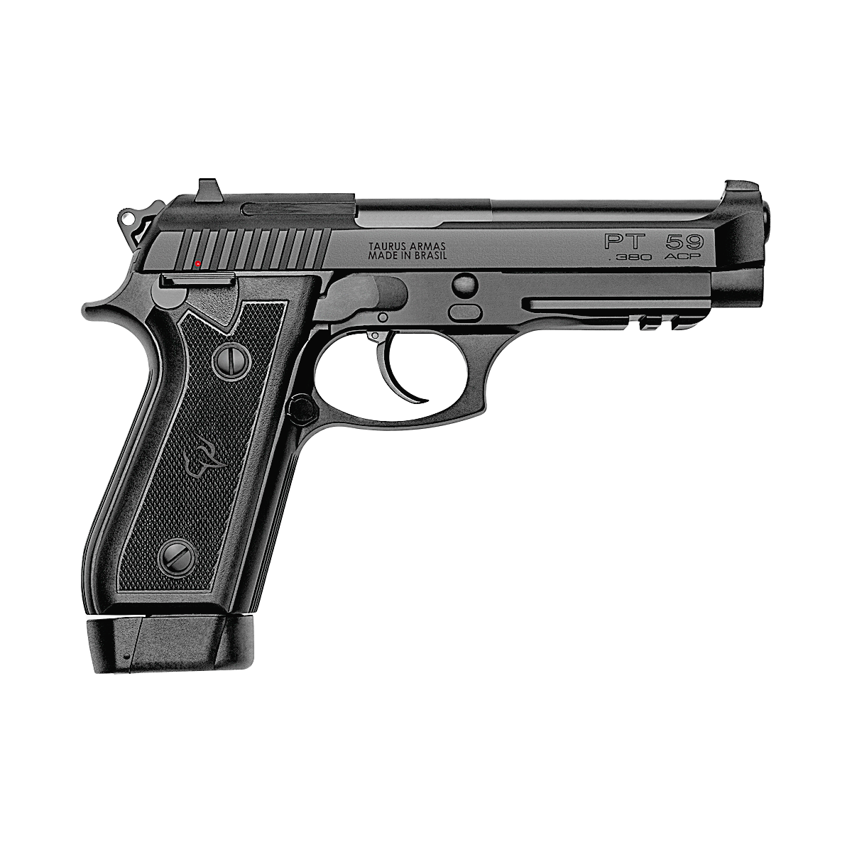 Pistola Taurus 59 S Oxidada Fosco 20 Tiros Calibre 380
