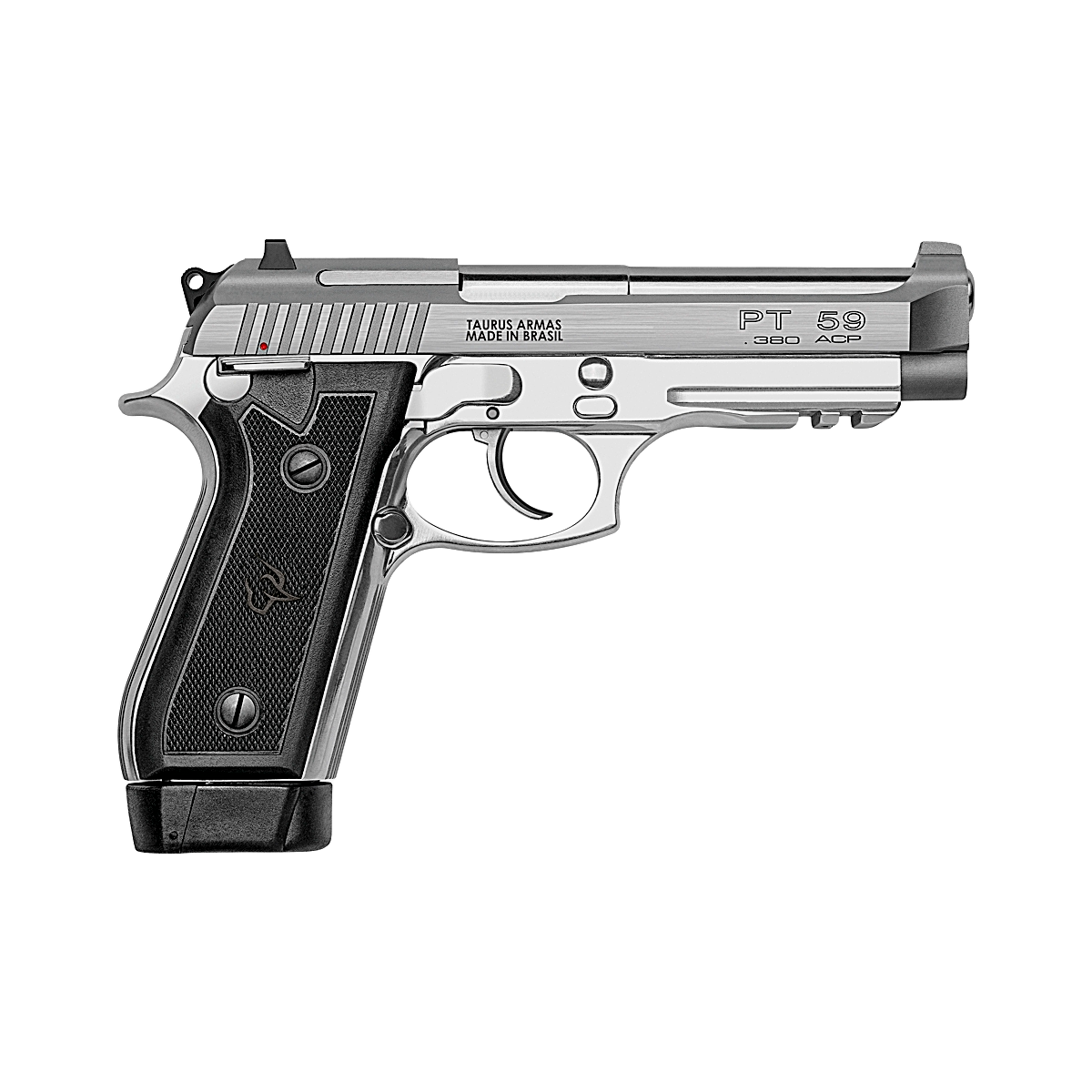Pistola Taurus 59 S Inox Fosco 20 Tiros Calibre 380