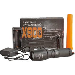 Lanterna Tática Brillante Torcia X900