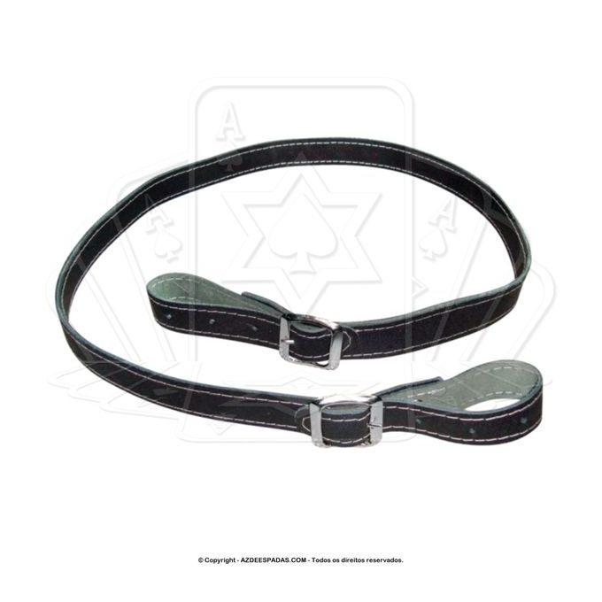 Bandoleira de Couro Duplo